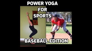 Power Yoga For Sports DVD - Baseball Edition