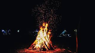 2 minutes of calming camp fire sounds for relaxation and concentration