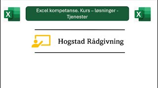 Excel Xoppslag (Xlookup på Norsk)