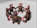 Happy Monkey Circle but I remade it in Blender