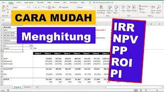 Membuat Financial Modelling Excel