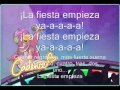 La Fiesta empieza ya = letra