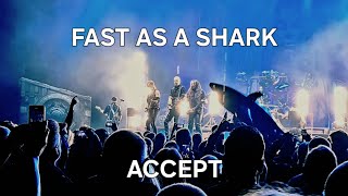 Accept - Fast as a Shark. Live in Neu Ulm 2024.