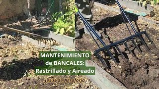 MANTENIMIENTO DE BANCALES RASTRILLADO Y AIREADO