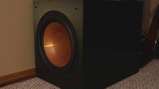 Klipsch R-12SW Subwoofer Test