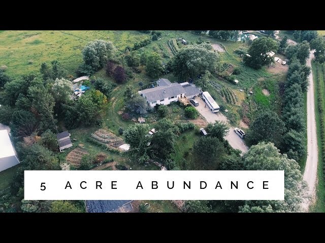 5 Acre Self Sustaining Farm Homesteading On 5 Acres Layout Plan