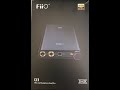 FiiO Q3 DAC and Amplifier