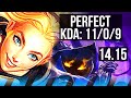 LUX vs VEIGAR (MID) | 11/0/9, Legendary, 800+ games | EUW Diamond | 14.15