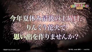 【大阪りんくう花火2018】7000発決定‼マーブルビーチで開催するENJOY!りんくう2018開催　りんくう花火CM