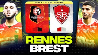 🔴 RENNES - BREST | 🔥 Enorme Derby Breton pour l'Europe ! ( srfc vs sb29 ) | LIGUE 1 - LIVE/DIRECT