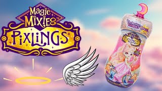 Magic mixies pixlings: Angelica The shining angel unboxing