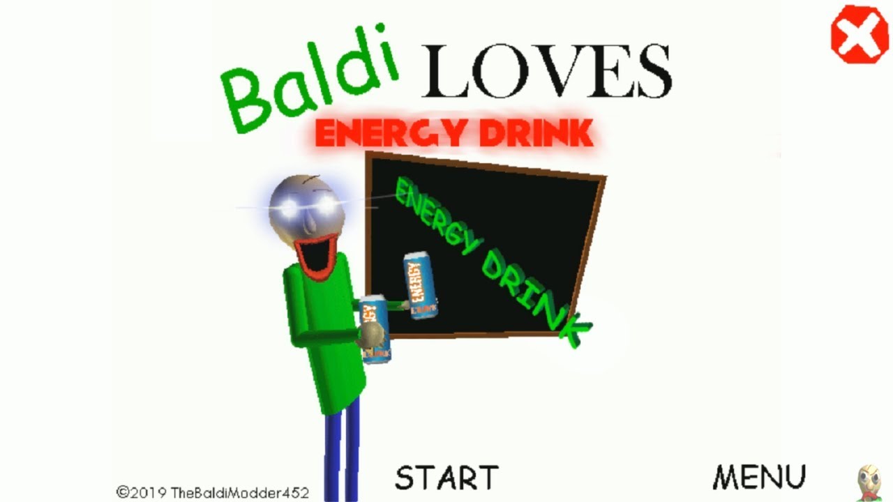 Baldi Loves Energy Drink Youtube