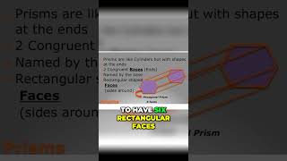 How to Identify and Classify 3D Shapes - Hexagonal Prism