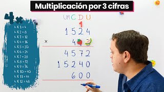 Cómo multiplicar por 3 cifras | Ejercicio 2