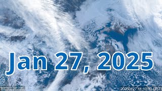 [ひまわり9号]2025年1月27日ひまわり画像ふりかえり（日本域） / CEReS, Chiba University