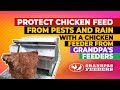 Protect Chicken Feed From Pests and Rain With a Chicken Feeder From Grandpa's Feeders