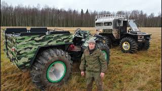 Обзор вездехода БТХ-2 в полной комплектации.