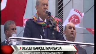 Devlet Bahçeli Manisa'da 02.03.2014