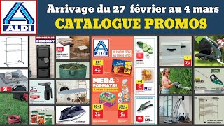 catalogue ALDI spécial jardin ✅ Arrivage méga format du 27 février 🔥 Promos Ferrex maison cuisine