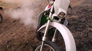 Kawasaki  KDX 125 Boiling 🥵🥵 #topbikez #boiling TBZ