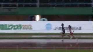 KKB陸上フェスタ2012　女子５・６年４×１００ｍR決勝