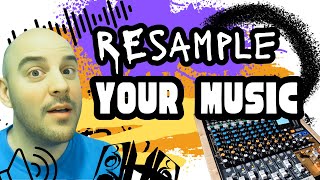 Resample and Chop for textures in Ableton Live | how to sound design & resample existing Sounds