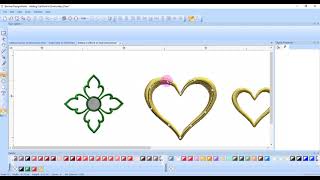 15.03:  Adding CutWork to an Embroidery Design in BERNINA DesignWorks