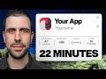 The EASIEST Way To Build Your Mobile App In 22 Minutes (AI Coding)
