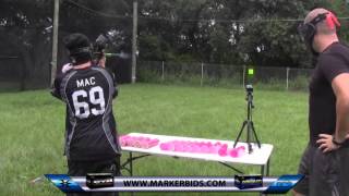 Dye M2 Paintball Gun Efficiency Test (Testing Rotor R2)