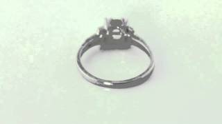 1.00 CT. H VS2 DIAMOND RING 14K WHITE GOLD