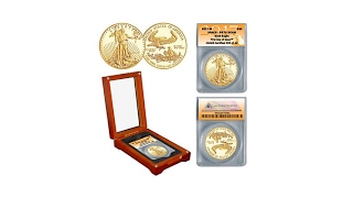 2017 PR70 FDOI Limited Edition $50 Gold Eagle Coin