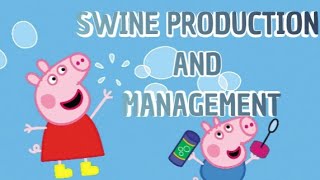 SWINE PRODUCTION AND MANAGEMENT (PART-1) || VET TOUR