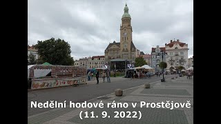 Nedělní hodové ráno v Prostějově (11. 9. 2022)