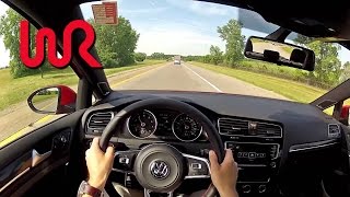 2015 Volkswagen GTI (Manual) - WR TV POV Test Drive (City)