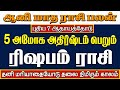 ரிஷபம், தலைநிமிரும் காலம். | ஆனி மாத ராசி பலன்கள் - 2023 | Aani Matha Rasi Palan 2023 - Rishabam