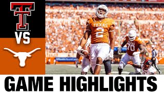 Texas Tech vs Texas | Week 4 | 2021 College Football
