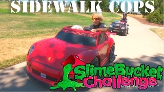 Sidewalk Cops - The Bank Robbery and Slime Bucket Challenge!