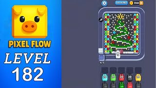 Pixel Flow Level 182 Walkthrough