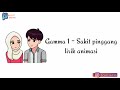 Gamma 1 - Sakit Pinggang | Animasi video lirik