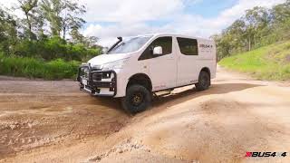 Bus 4x4 Group | HiAce Crew Van Glasshouse Mountains Adventure