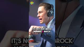 John Cena Explains How Brock Lesnar Squashing Him Came To Be!