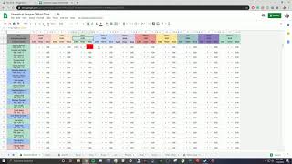 Fantasy Football Draft Sheet Tutorial