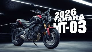 2025 Yamaha MT-03: Compact Power, Dynamic Style