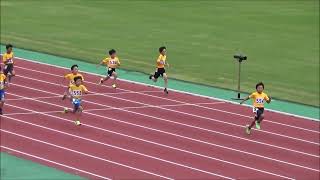 220807 第4回日立記録会 小学男子100m 1～3組