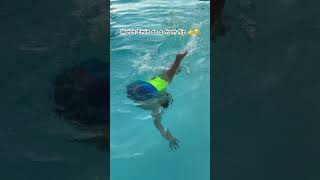 ππ Emin learns how to do a front flip in the pool #pool #pooltricks