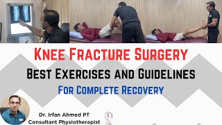 Full Physiotherapy or Exercise Session at Home  - 6 weeks after Knee fracture surgery | Urdu | Hindi