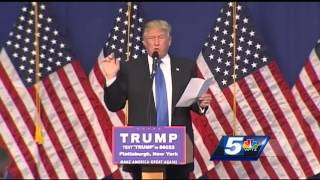 Plattsburgh voters hear from Trump ahead of Tuesday primary