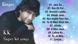 Best of KK Songs | Bollywood LOVE SONGS ❤️ | K K hit Hindi Song | Jukebox | All time hit by K K