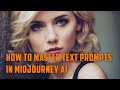 AI text prompts, get best out of MidJourney AI.