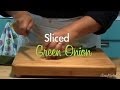 How to Slice Green Onion